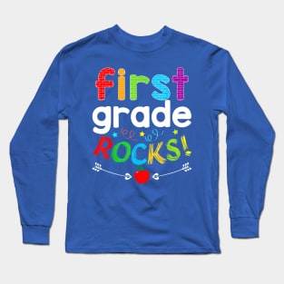 1st grade rocks Long Sleeve T-Shirt